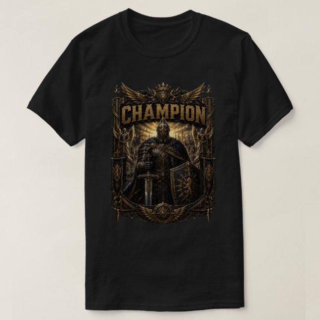 Champion Elite Warrior T-Shirt (Design Front)