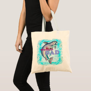 Champion Fishing Dad Tote Bag