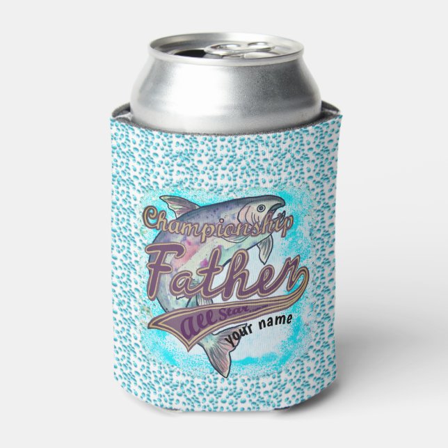 Champion Fishing Father   Can Cooler (Can Front)