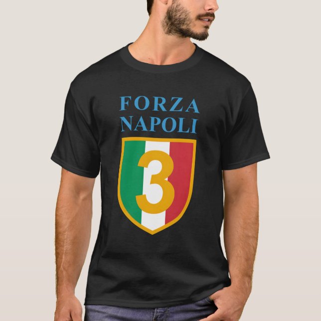 Champion Forza Napoli 3 Talitã  Ultras Curva A T-Shirt (Front)