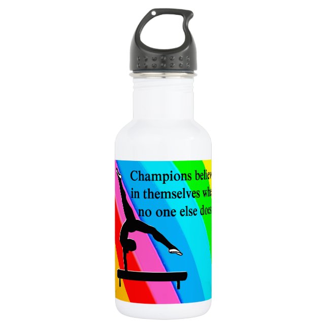 CHAMPION GYMNASTICS GIRL 532 ML WATER BOTTLE (Front)
