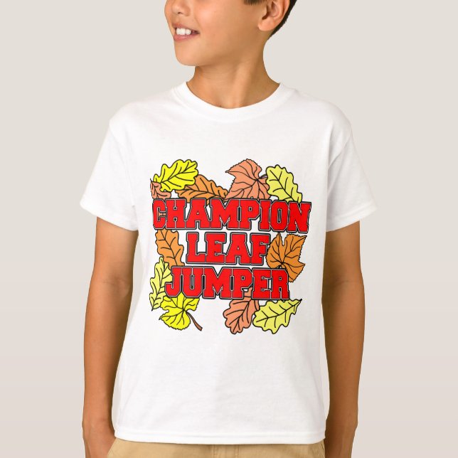 Champion Leaf Jumper T-Shirt (Front)