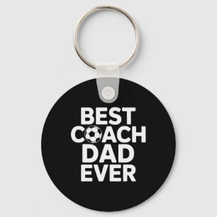 Champion Mentor Best Coach Dad Ever Soccer Coach Key Ring