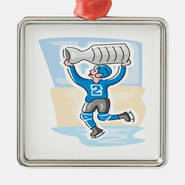 Champion Metal Tree Decoration (Front)