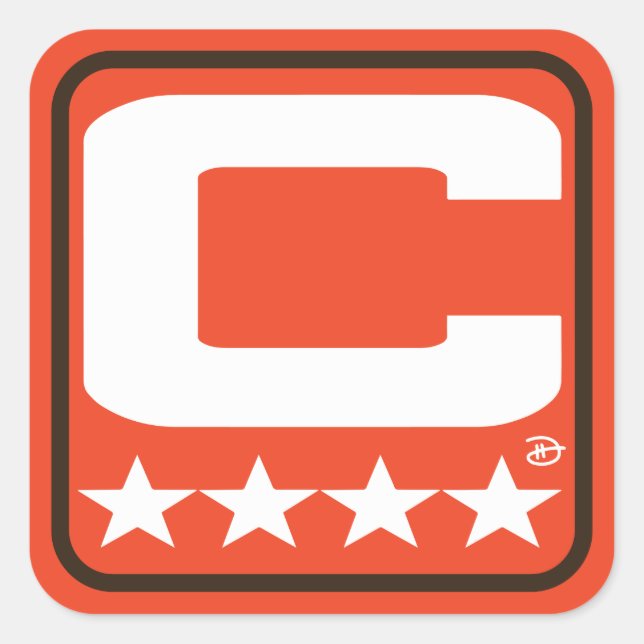 Champion Patch - CLE Orange Sticker (Front)