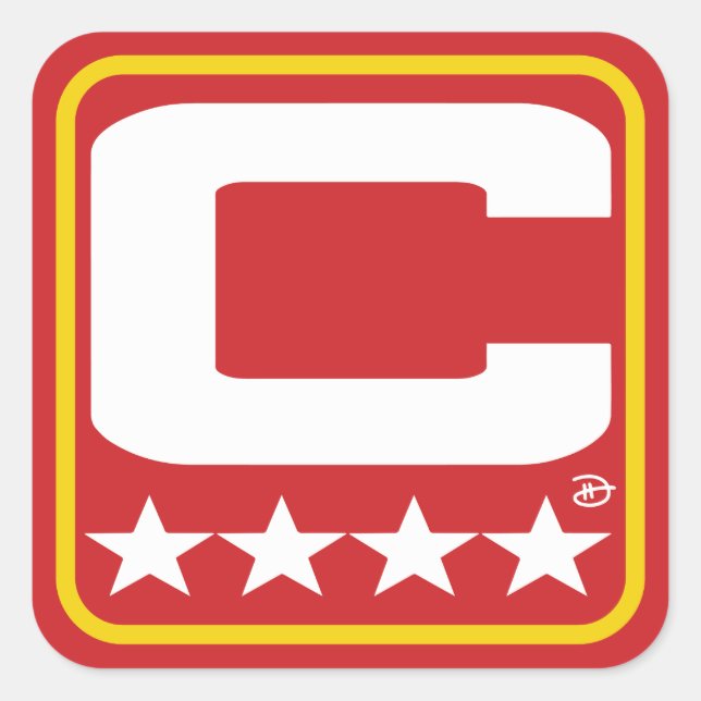 Champion Patch - KC Red Sticker (Front)