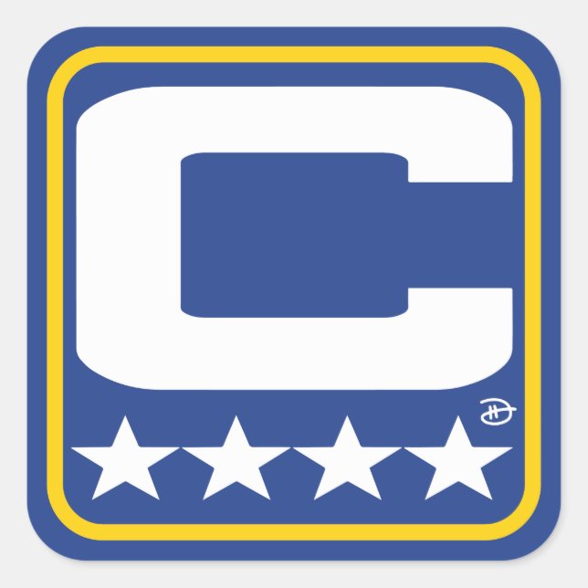 Champion Patch - LAR Blue Sticker (Front)