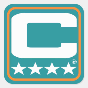 Champion Patch - MIA Aqua Sticker