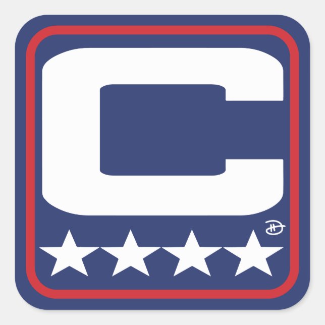Champion Patch - NYG Blue Sticker (Front)