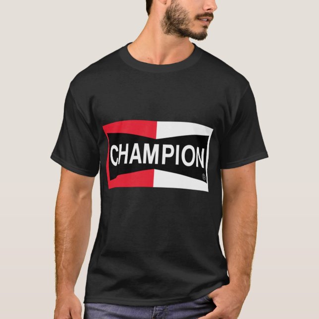 Champion spark plug T-Shirt (Front)