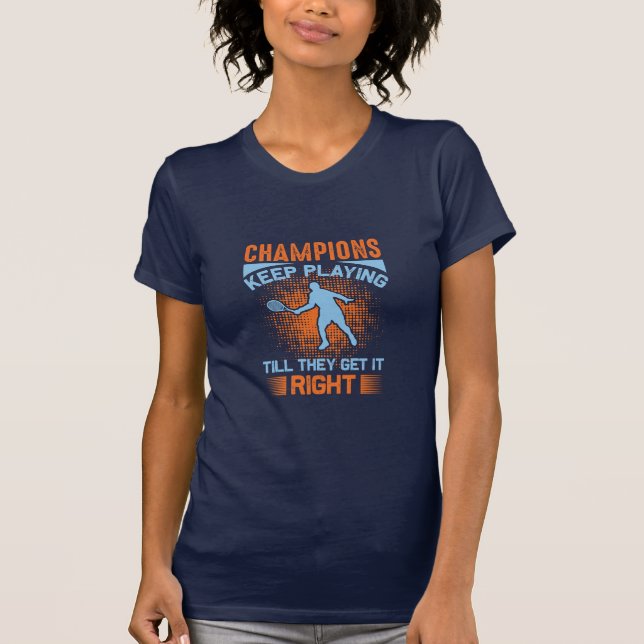 Champion Spirit Navy Tee (Front)