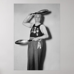 Champion Swinger, 1930s Poster