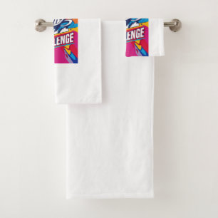 CHAMPION THE CHALLENGE BATH TOWEL SET