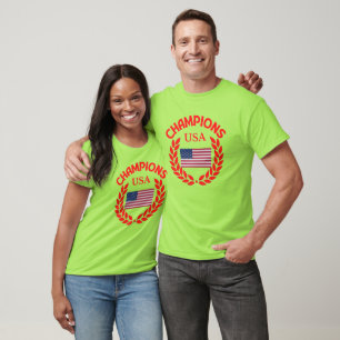 champion USA flag world Original T-Shirt