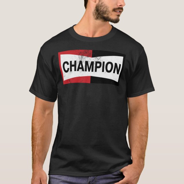 Champion Vintage Logo Classic T-Shirt (Front)