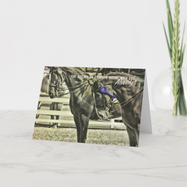 CHAMPIONS Greeting Card (Front)