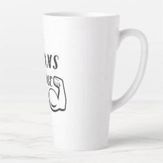  Champions Never Loose Hope Latte Mug