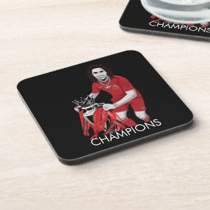 Champions of England Arteta Arsenal Coaster