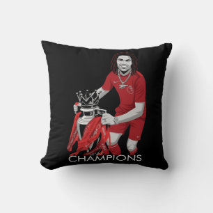 Champions of England Arteta Arsenal Cushion
