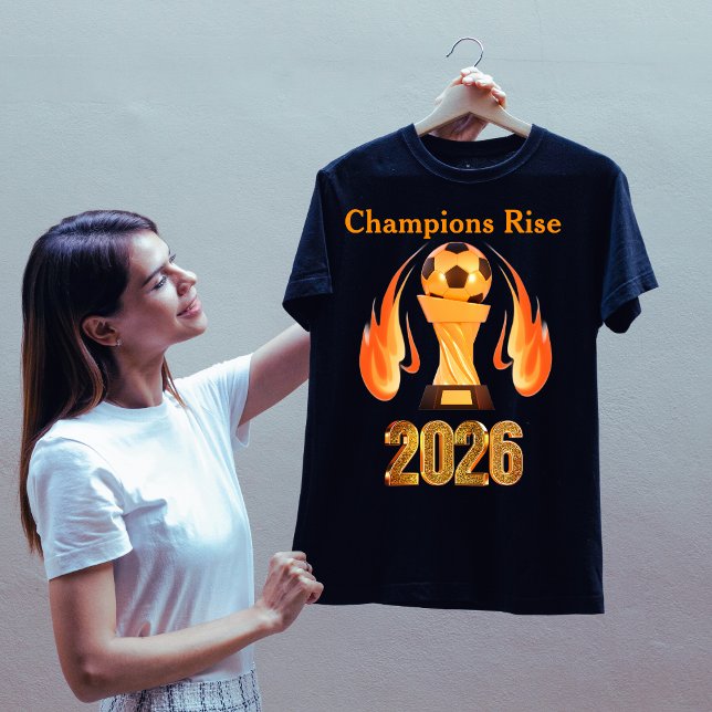 Champions Rise Dream in Gold T-Shirt (Creator Uploaded)
