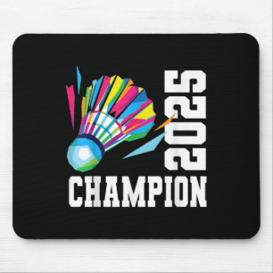 Championship Liga Titel Fan Badminton Top Sport Ve Mouse Mat
