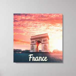 Champs-Élysées France Paris Canvas Print