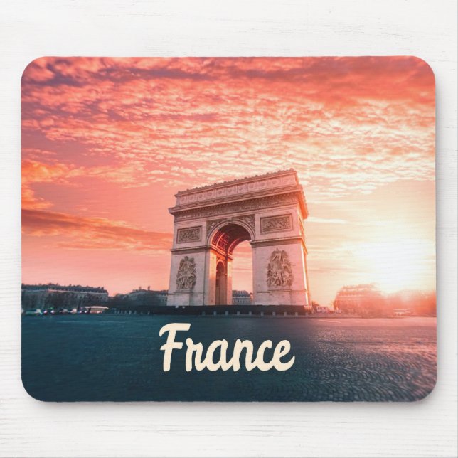 Champs-Élysées France Paris Mouse Mat (Front)