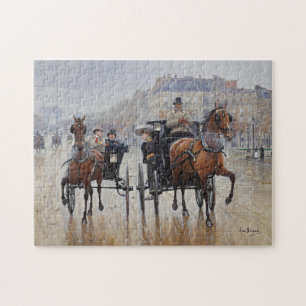 Champs-Élysées Jean Béraud Jigsaw Puzzle