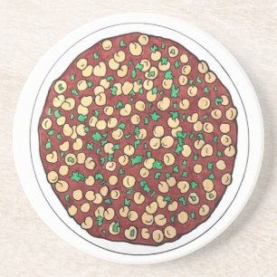Chana Masala Chole Indian Food Chickpea Dish Coaster