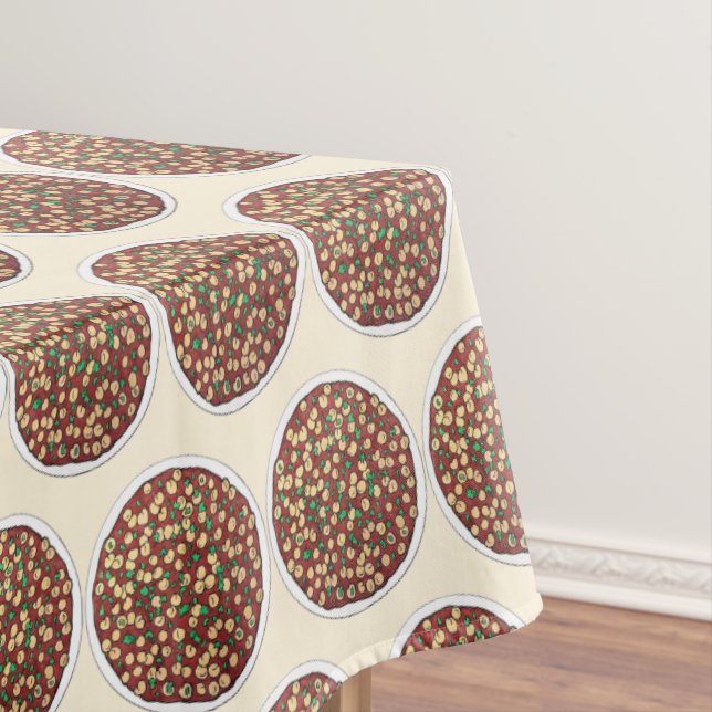 Chana Masala Chole Indian Food Chickpea Dish Tablecloth (In Situ)