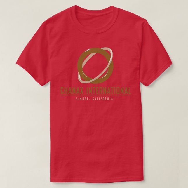 Chanax International T-Shirt (Design Front)