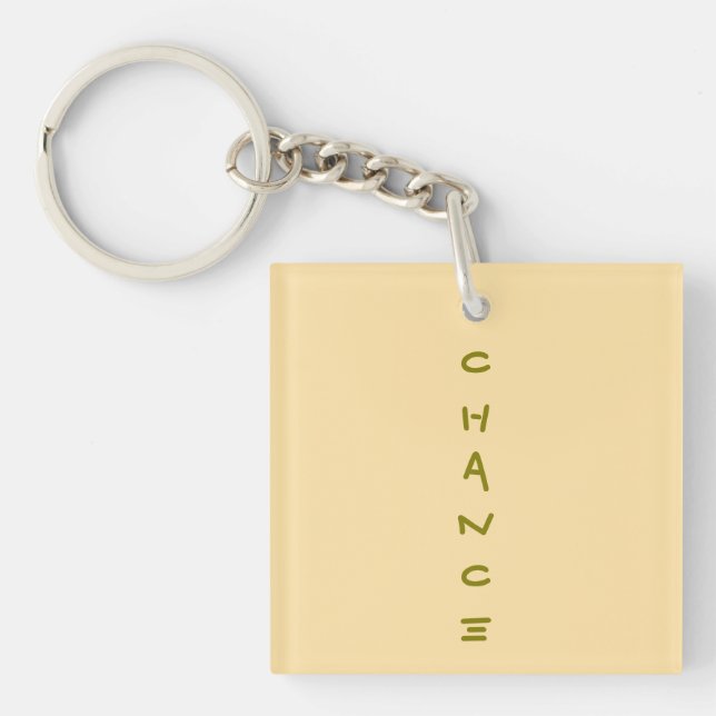 Chance Acrylic Keychain (Front)