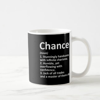 Chance Definition Personalised Name Funny Birthday Coffee Mug