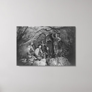 Chance Mine Lead Mining in Coeur d'Alene, ID Canvas Print