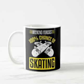 Chance On Skate Weekend 100 Percent Skateboarding  Coffee Mug