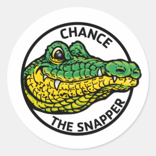 Chance the Snapper Sticker