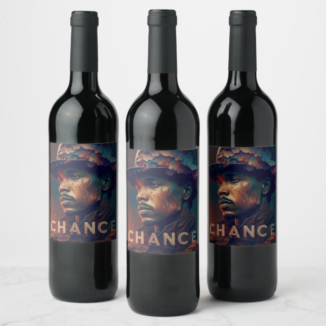 Chance Wine Label (Bottles)