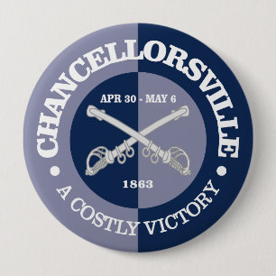 Chancellorsville (B&G) 10 Cm Round Badge
