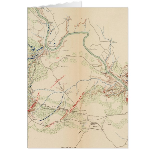 Chancellorsville, Salem Church, Fredericksburg (Front)