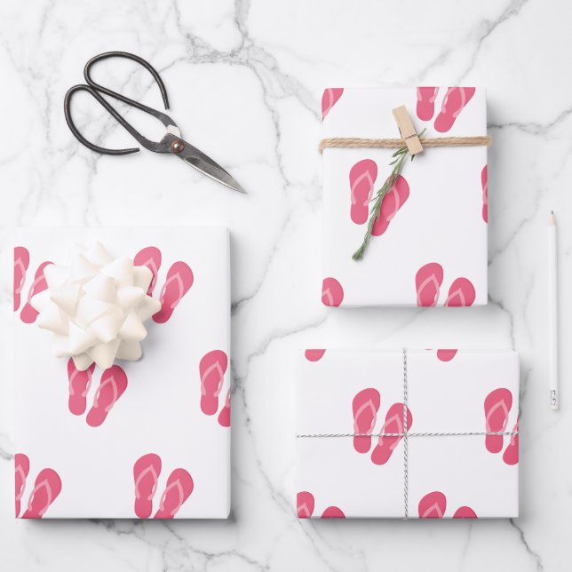 Chancla Gift Wrapping Paper (Front)