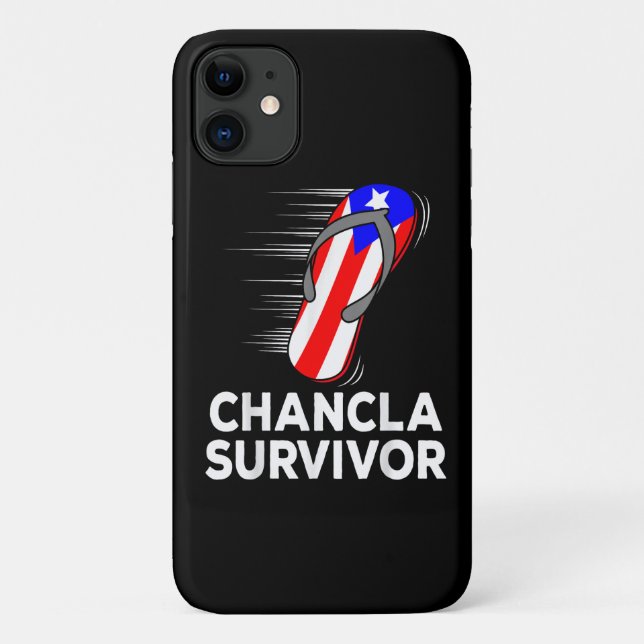 Chancla Survivor Case-Mate iPhone Case (Back)