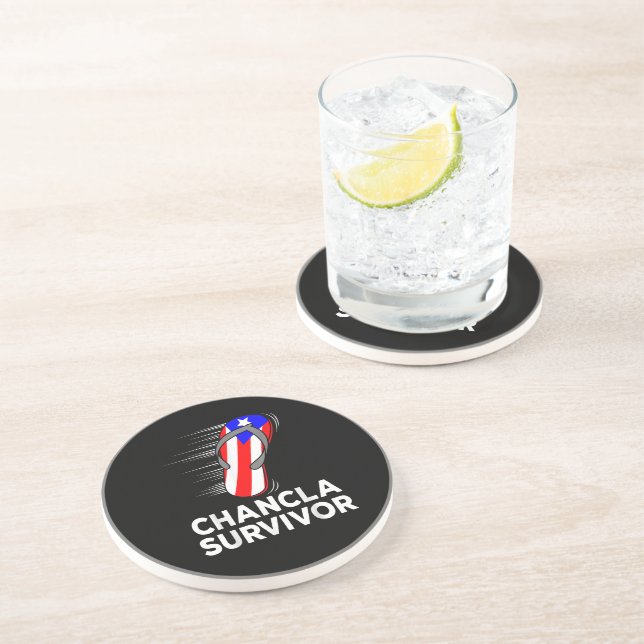 Chancla Survivor Coaster (Side)