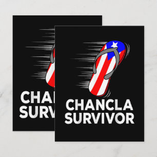 Chancla Survivor Thank You Card