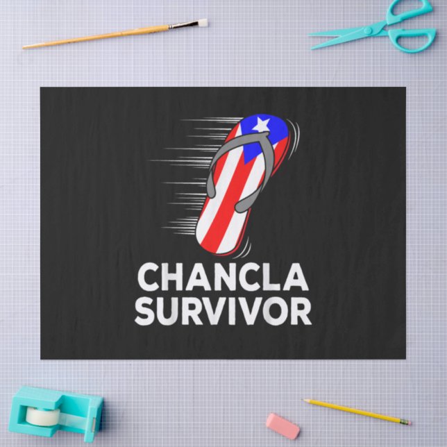 Chancla Survivor Tissue Paper (Craft)