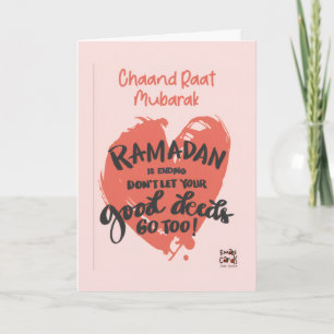 Chand Raat Mubarak - Ramadan Card