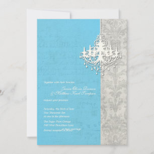 Chandelier Breeze Wedding Invitations
