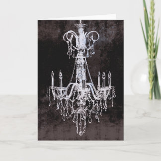 Chandelier Card