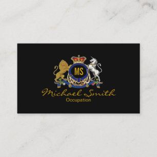 Chandelier Couture™ Monogram Unisex - Business Card