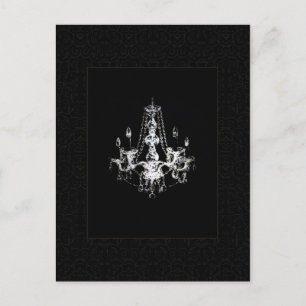 Chandelier Elegance - Postcard