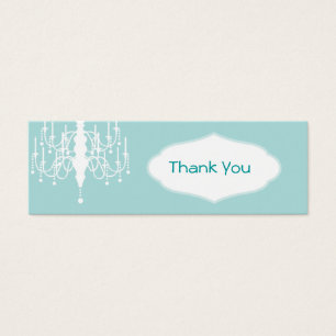 Chandelier Favour Tags